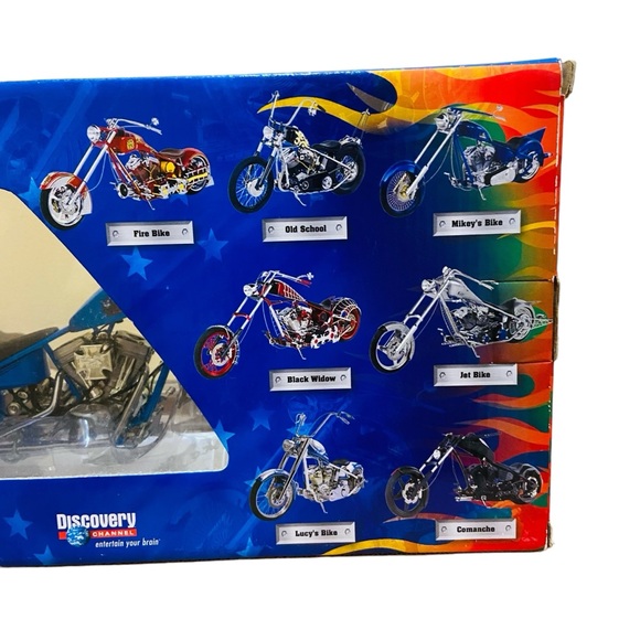 Mikey’s Bike American Chopper TV Orange County Chopper Motorcycle Die Cast 1:10 - Picture 9 of 13